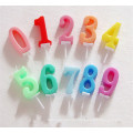 English Letters Birthday Candles with I Love You